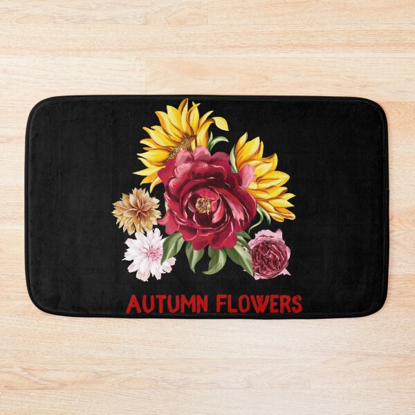Item preview, Autumn Flowers Floral Cute Fall Flower Pattern designed and sold by OutdoorsZee1.