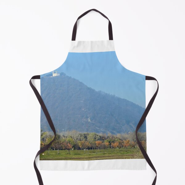 Item preview, Leopolds Church on top of the Leopoldsberg in Vienna landscape autumn season designed and sold by goceris.