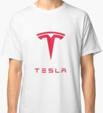 Tesla Motors Inc Logo Classic T-Shirt