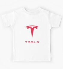 Tesla Motors Inc Logo Kids Tee