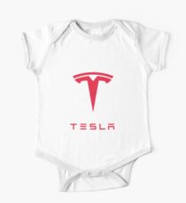 Tesla Motors Inc Logo One Piece - Short Sleeve