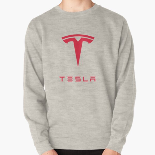 Tesla Motors Inc Logo Pullover Sweatshirt