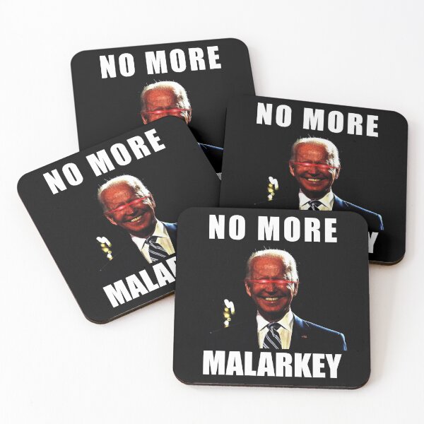 Item preview, No More Malarkey Dark Biden designed and sold by ToyoTees.