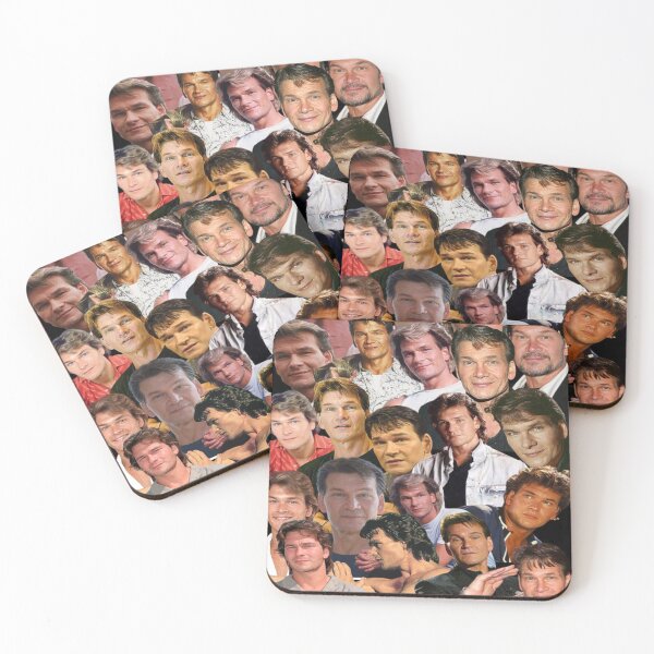 Item preview, patrick swayze photo collage designed and sold by T-shirtakStore.