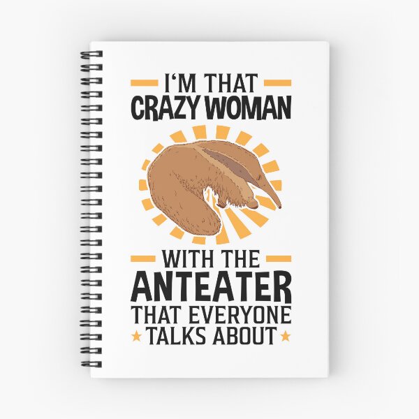 Item preview, Crazy woman with anteater South America designed and sold by madgrfx.