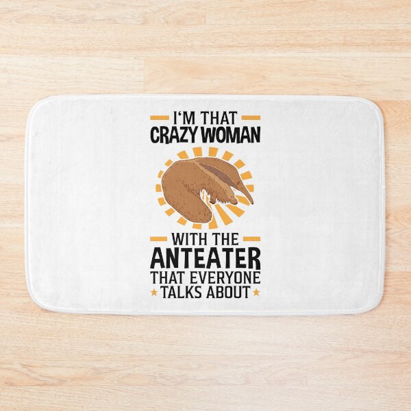 Item preview, Crazy woman with anteater South America designed and sold by madgrfx.