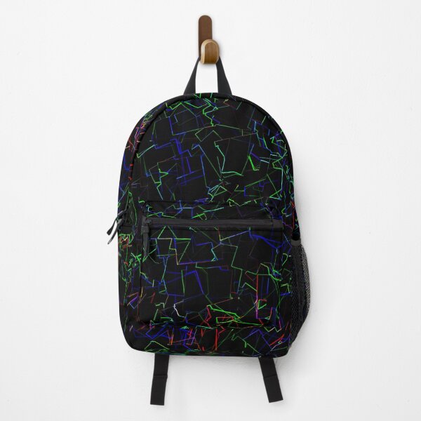Item preview, Neon and rainbow colored doodle designed and sold by Helsch1957.