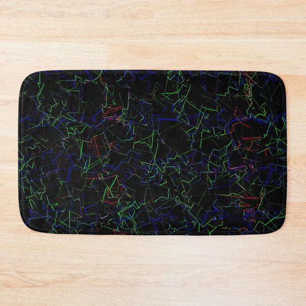 Item preview, Neon and rainbow colored doodle designed and sold by Helsch1957.