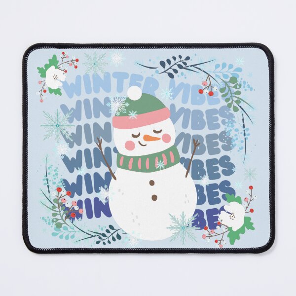 Item preview, Winter Vibes Cute Snowman Design For Winter Cold Lovers designed and sold by TrulyEpoque.