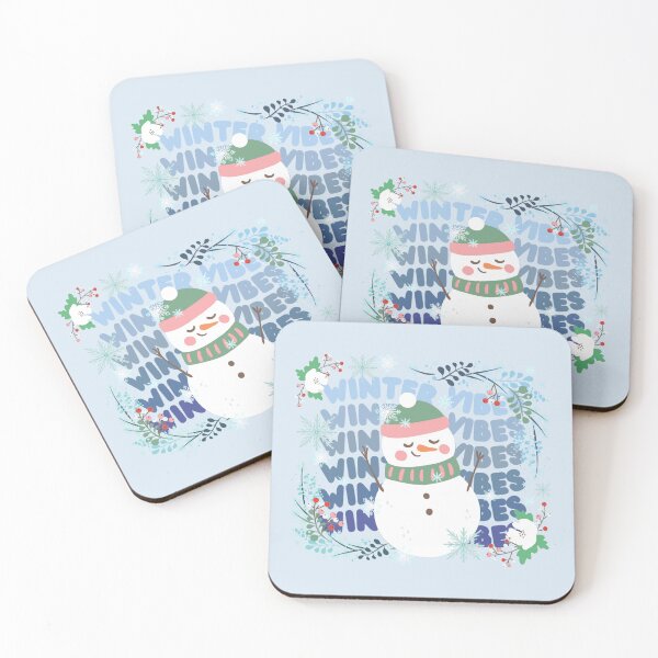 Item preview, Winter Vibes Cute Snowman Design For Winter Cold Lovers designed and sold by TrulyEpoque.