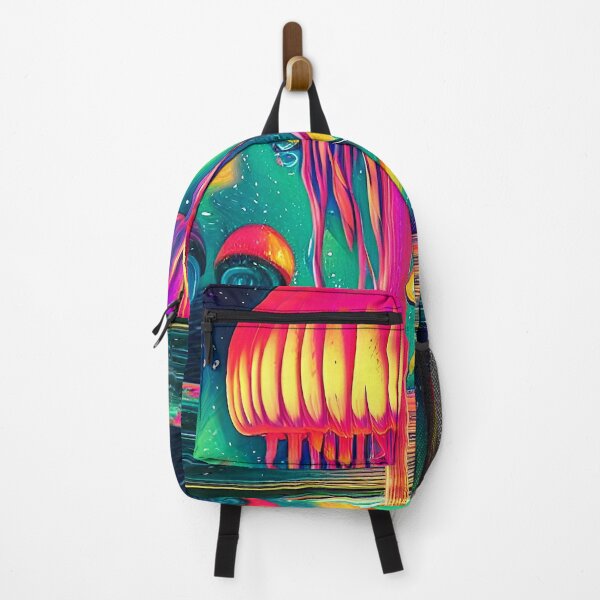 Item preview, Psychedelic Jellyfish designed and sold by wildredhead.