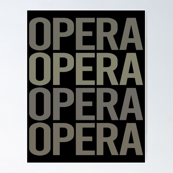 Item preview, Gray Text Art Opera designed and sold by StoreCalamity.