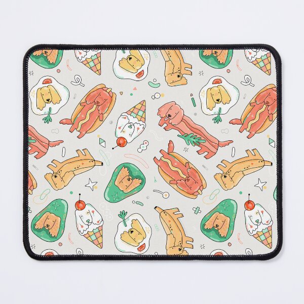 Item preview, Cute dachshund dog food. Wiener breed pet. designed and sold by kostolom3000.