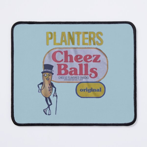 Item preview, Cheese balls peanut cheez snack cheesy funny food nuts  Tri-blend  designed and sold by ALLISONBOUTIQUE.