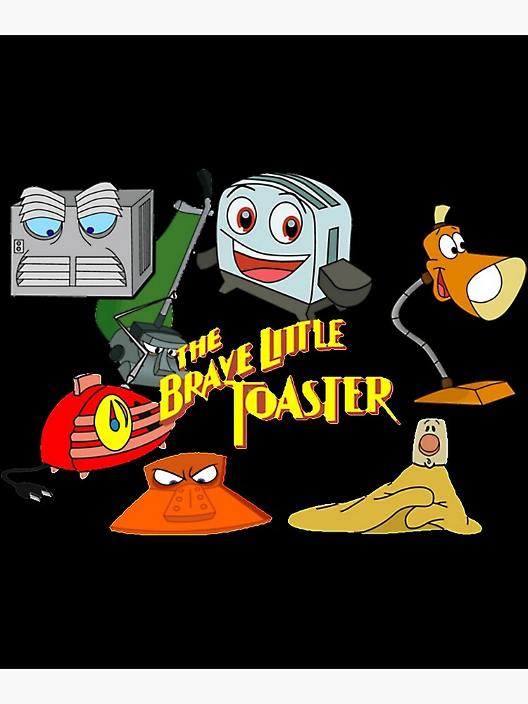 "the brave little toaster " Poster for Sale by Laszlo97hk Redbubble