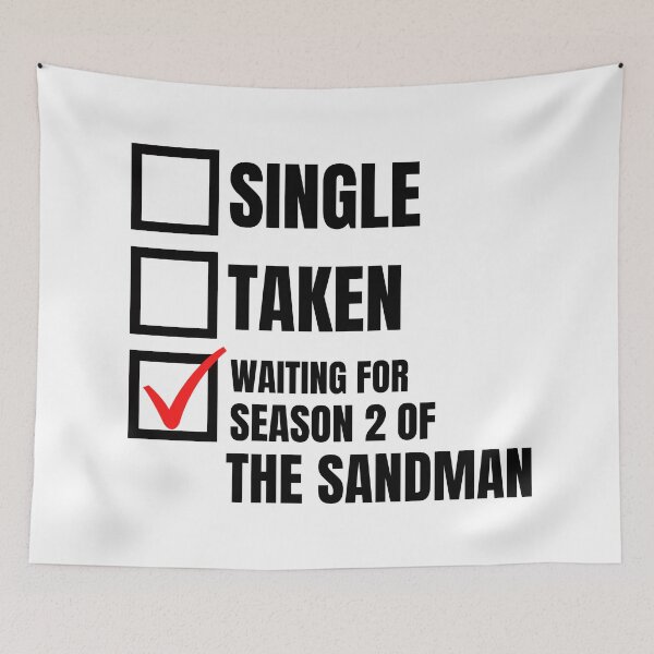 Item preview, The Sandman - Waiting For Season 2 designed and sold by humnoo.