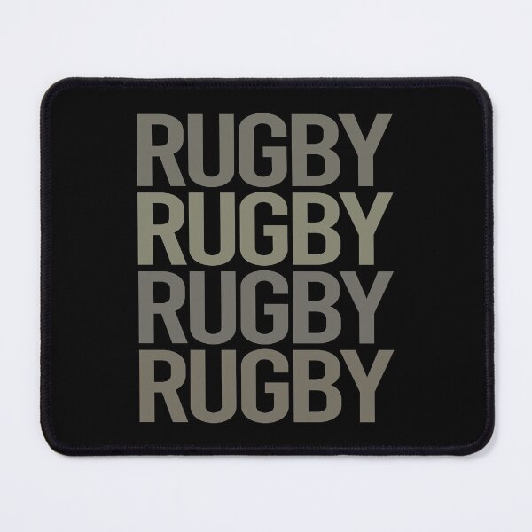 Artikelvorschau, Graues Text-Kunst-Rugby entworfen und verkauft von StoreCalamity.