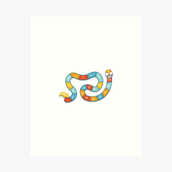 Snake Google Quote Art Print by palidoudz