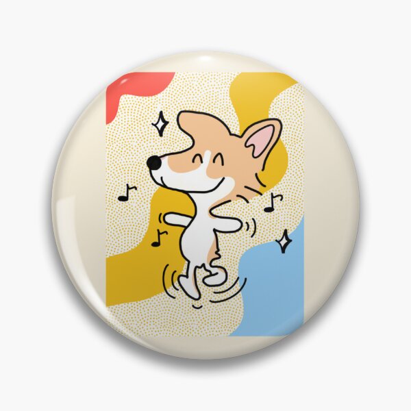 Item preview, Luna Corgi Dancing   designed and sold by ALLISONBOUTIQUE.