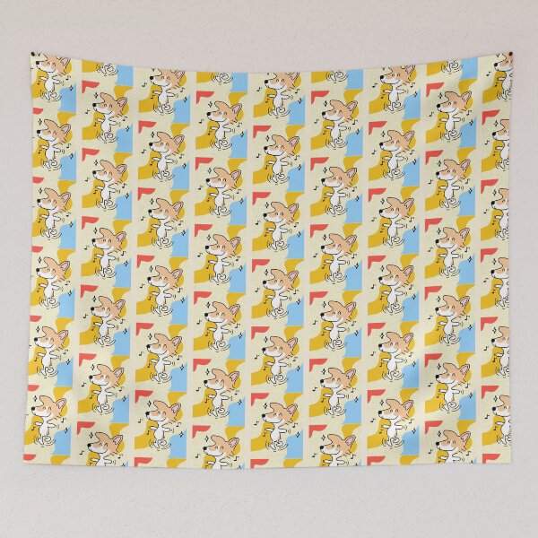 Item preview, Luna Corgi Dancing   designed and sold by ALLISONBOUTIQUE.