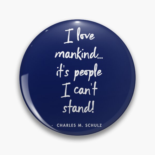 Item preview, I love mankind ... it_s people I can_t stand! designed and sold by ALLISONBOUTIQUE.