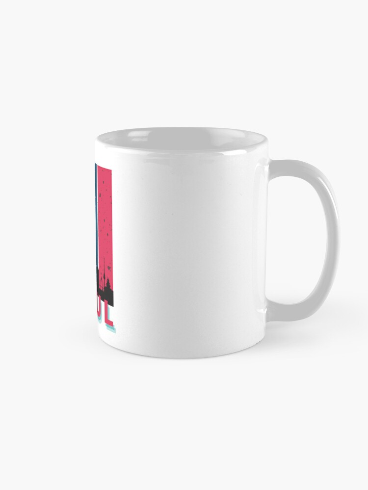 Seoul Coffee Mug South Korea Skyline City Tea Cup Souvenir Birthday  Christmas Seoul Tourism Gifts Idea for Men Women Mug 11oz 