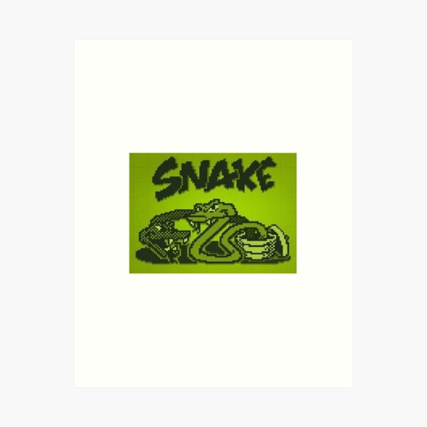 Snake Game Art Prints for Sale