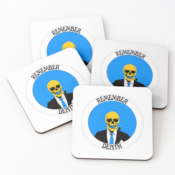 Item preview, Remember Death Pop Art Skull designed and sold by PVSKI.