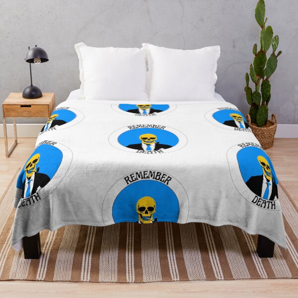 Item preview, Remember Death Pop Art Skull designed and sold by PVSKI.