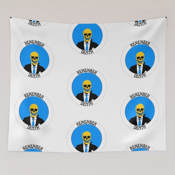 Item preview, Remember Death Pop Art Skull designed and sold by PVSKI.