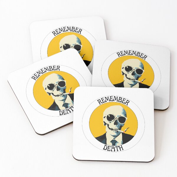 Item preview, Remember Death Pop Art Skull designed and sold by PVSKI.