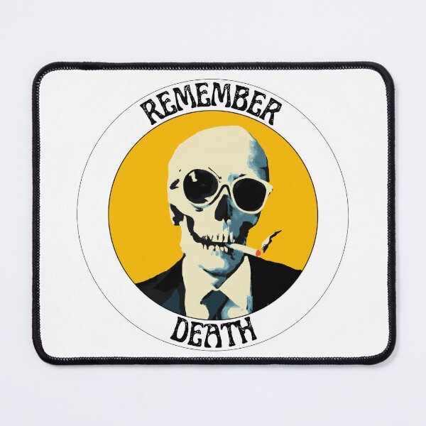 Item preview, Remember Death Pop Art Skull designed and sold by PVSKI.