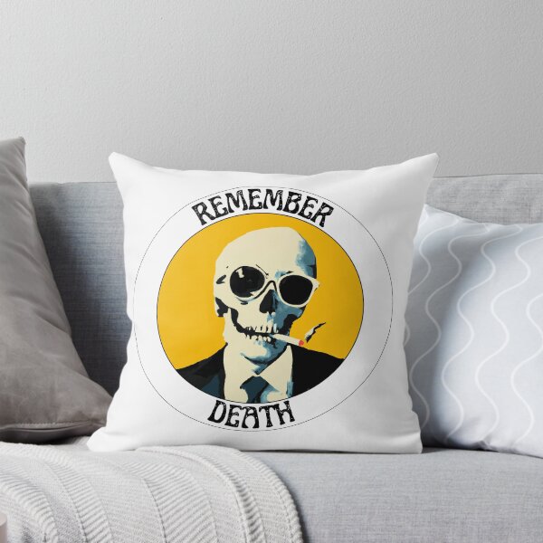 Item preview, Remember Death Pop Art Skull designed and sold by PVSKI.