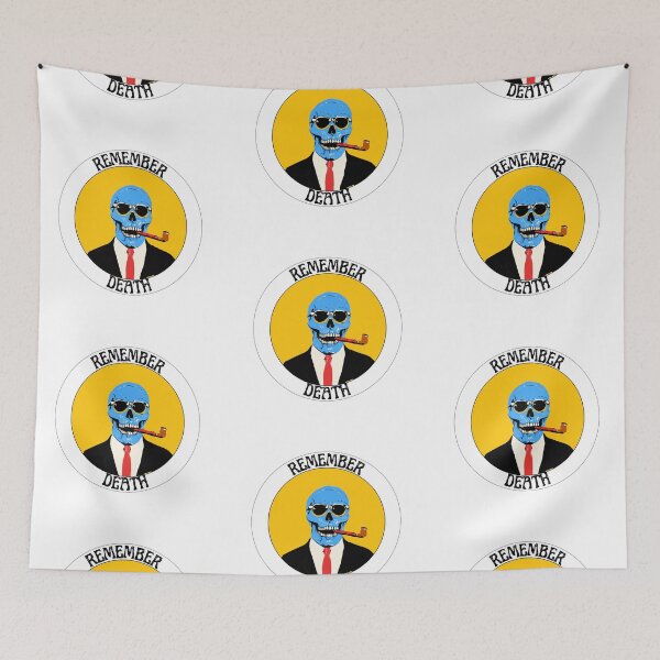 Item preview, Remember Death Pop Art Skull designed and sold by PVSKI.