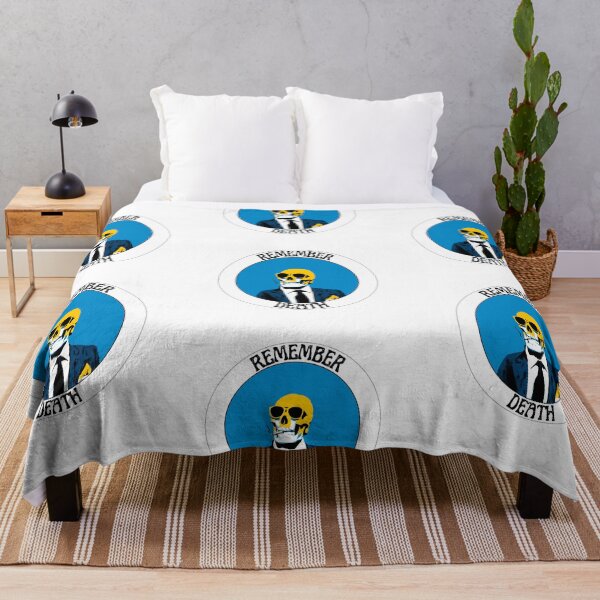 Item preview, Remember Death Pop Art Skull designed and sold by PVSKI.