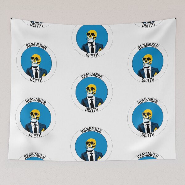 Item preview, Remember Death Pop Art Skull designed and sold by PVSKI.