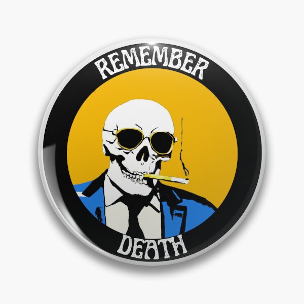 Item preview, Remember Death Pop Art Skull designed and sold by PVSKI.
