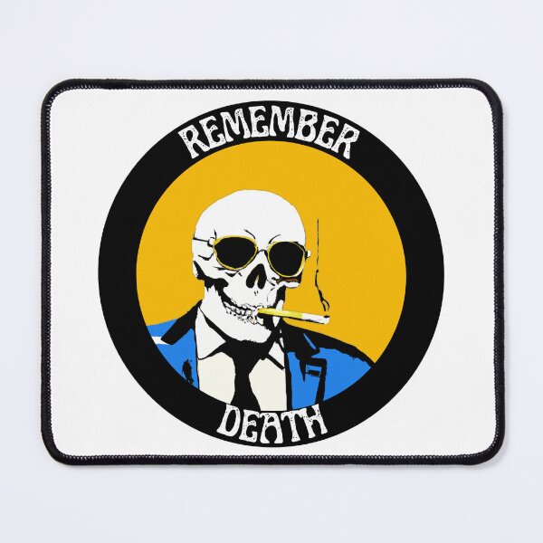 Item preview, Remember Death Pop Art Skull designed and sold by PVSKI.