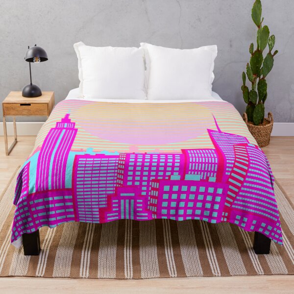 Item preview, Hello New York Pink Skies designed and sold by SilverPegasus.