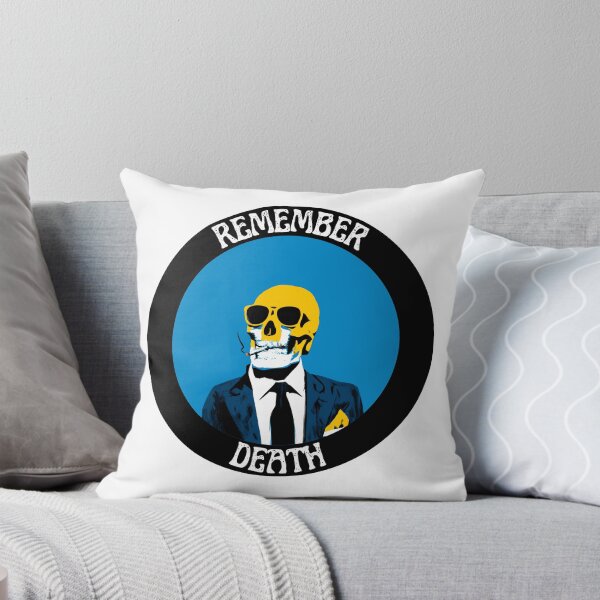 Item preview, Remember Death Pop Art Skull designed and sold by PVSKI.