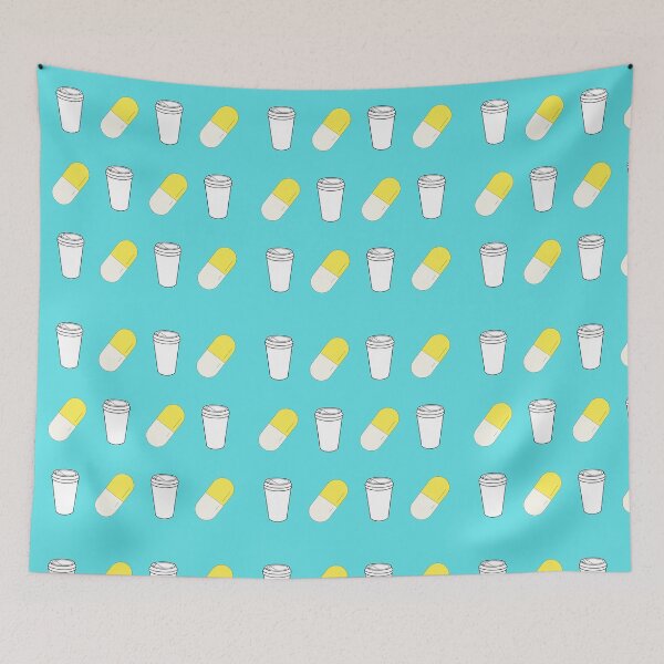 Item preview, ADHD - Coffee Pattern designed and sold by Yankee Doodle Gandy.
