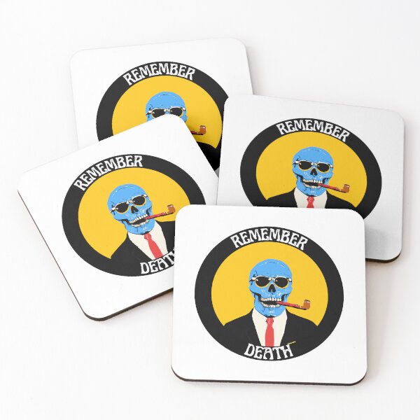Item preview, Remember Death Pop Art Skull designed and sold by PVSKI.