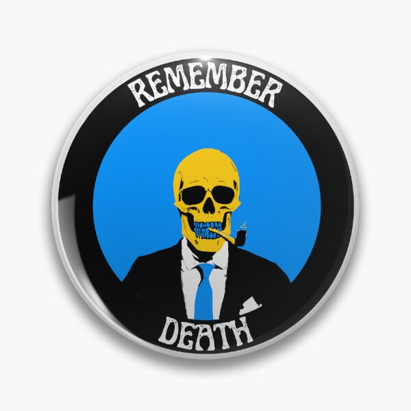 Item preview, Remember Death Pop Art Skull designed and sold by PVSKI.