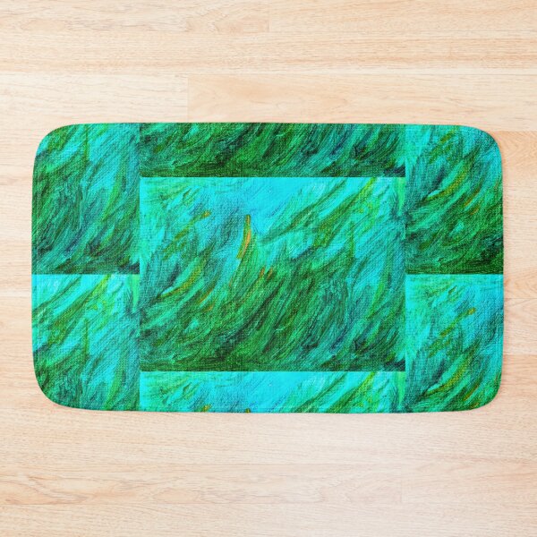 Item preview, Windswept Field, or Green Brushstrokes designed and sold by arfff.