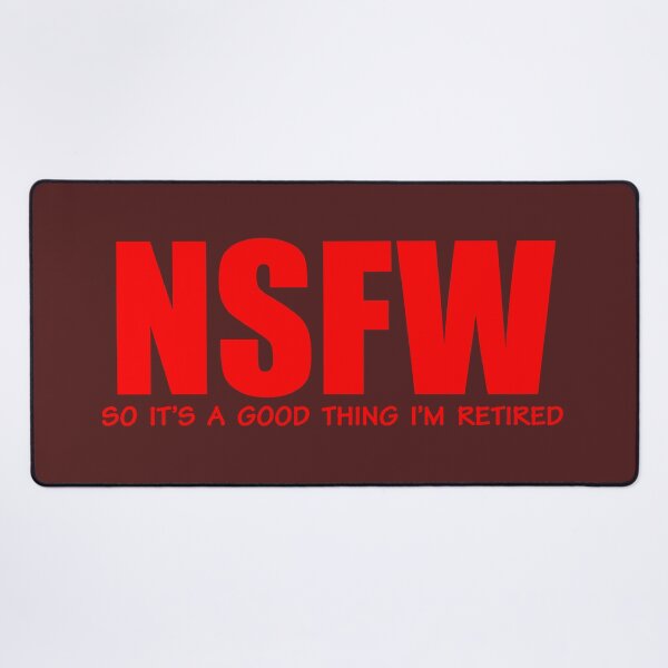 Item preview, NSFW -- So It's A Good Thing I'm Retired Design designed and sold by CoupleCrafters.