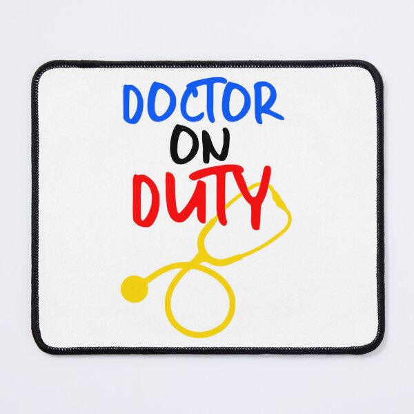 Item preview, Doctor on Duty designed and sold by DZ-Merch.