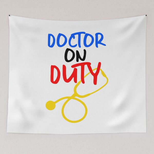 Item preview, Doctor on Duty designed and sold by DZ-Merch.