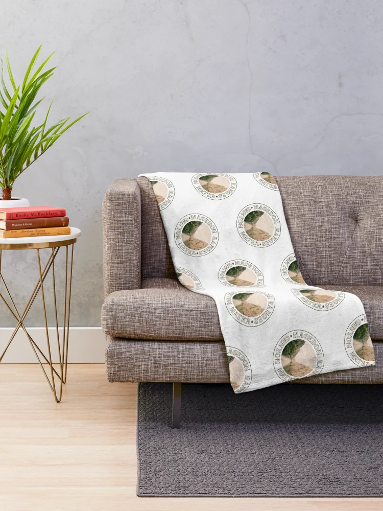 Thumbnail 2 of 6, Throw Blanket, Macedon Ranges designed and sold by CollectionOS.