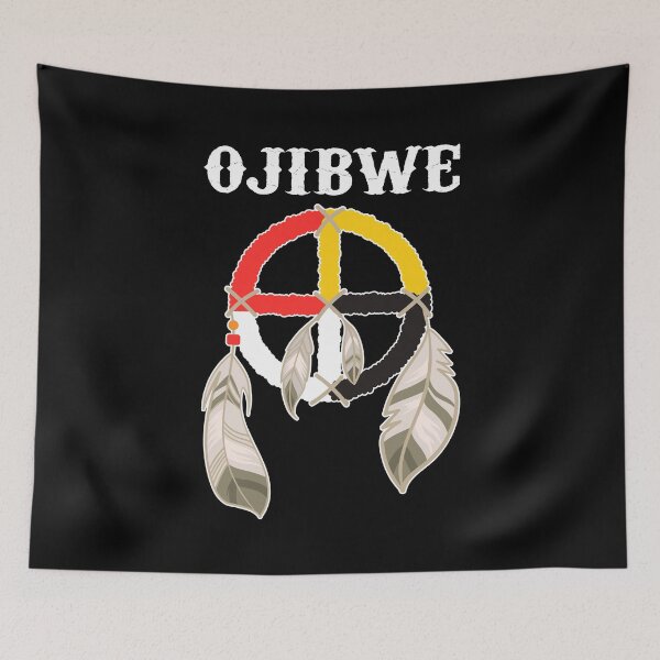 Item preview, Ojibwe Anishinaabeg People Native American Medicine Wheel designed and sold by TravelHappiness.