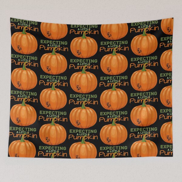 Item preview, Expecting a little pumpkin, halloween pregnancy announcement designed and sold by reka88.